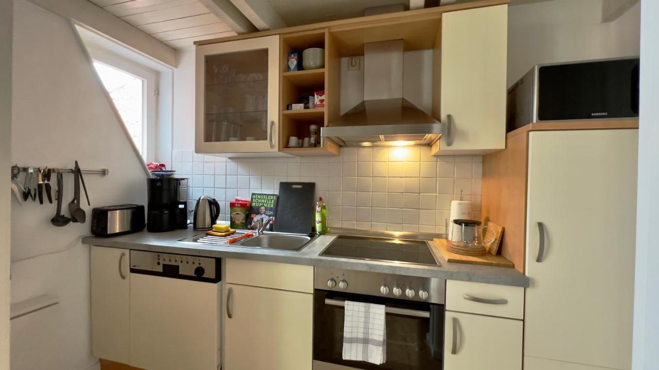 Gemuetliche Maisonettewohnung Mit Dachterrasse Am Schloss أولدنبورغ المظهر الخارجي الصورة