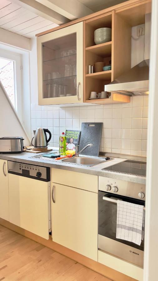 Gemuetliche Maisonettewohnung Mit Dachterrasse Am Schloss أولدنبورغ المظهر الخارجي الصورة