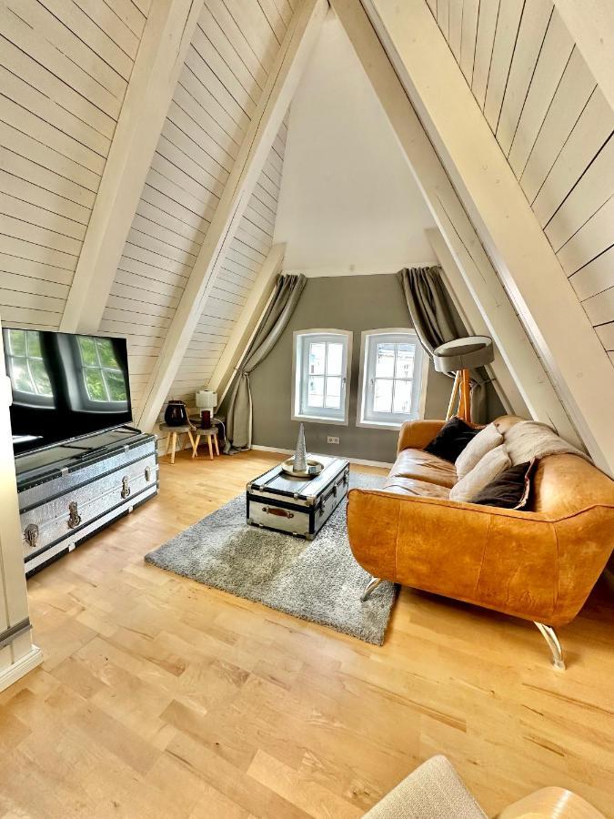 Gemuetliche Maisonettewohnung Mit Dachterrasse Am Schloss أولدنبورغ المظهر الخارجي الصورة